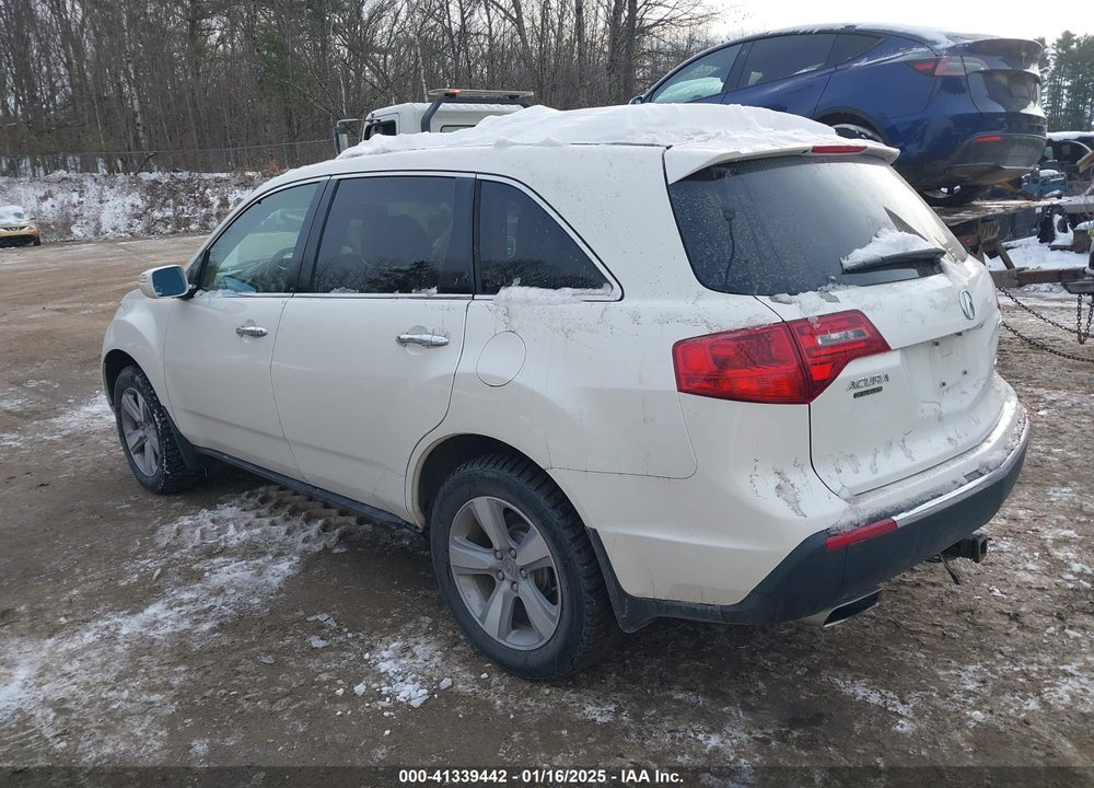 2012 ACURA MDX TECHNOLOGY PACKAGE VIN: 2HNYD2H32CH509342