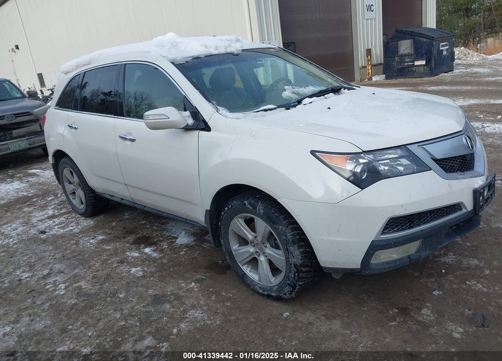 2012 ACURA MDX TECHNOLOGY PACKAGE VIN: 2HNYD2H32CH509342