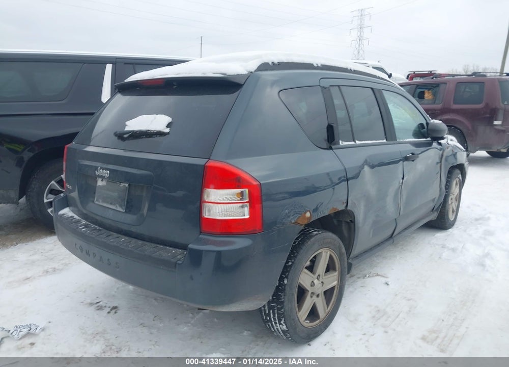 2007 JEEP COMPASS SPORT VIN: 1J8FF47W37D260933