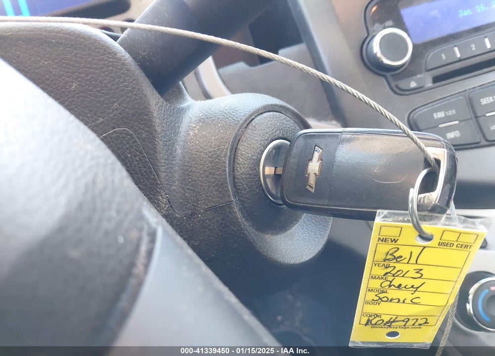 2013 CHEVROLET SONIC VIN: 1G1JD5SH7D4113590