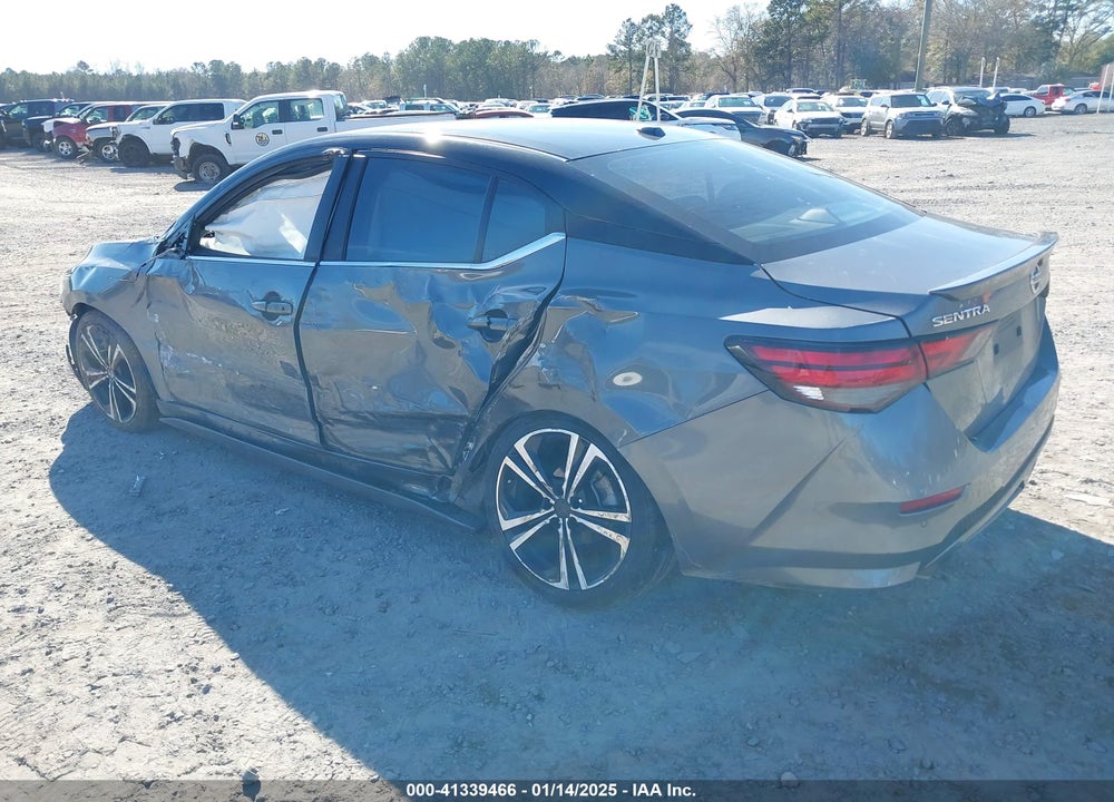 2022 NISSAN SENTRA VIN: 3N1AB8DV9NY223107