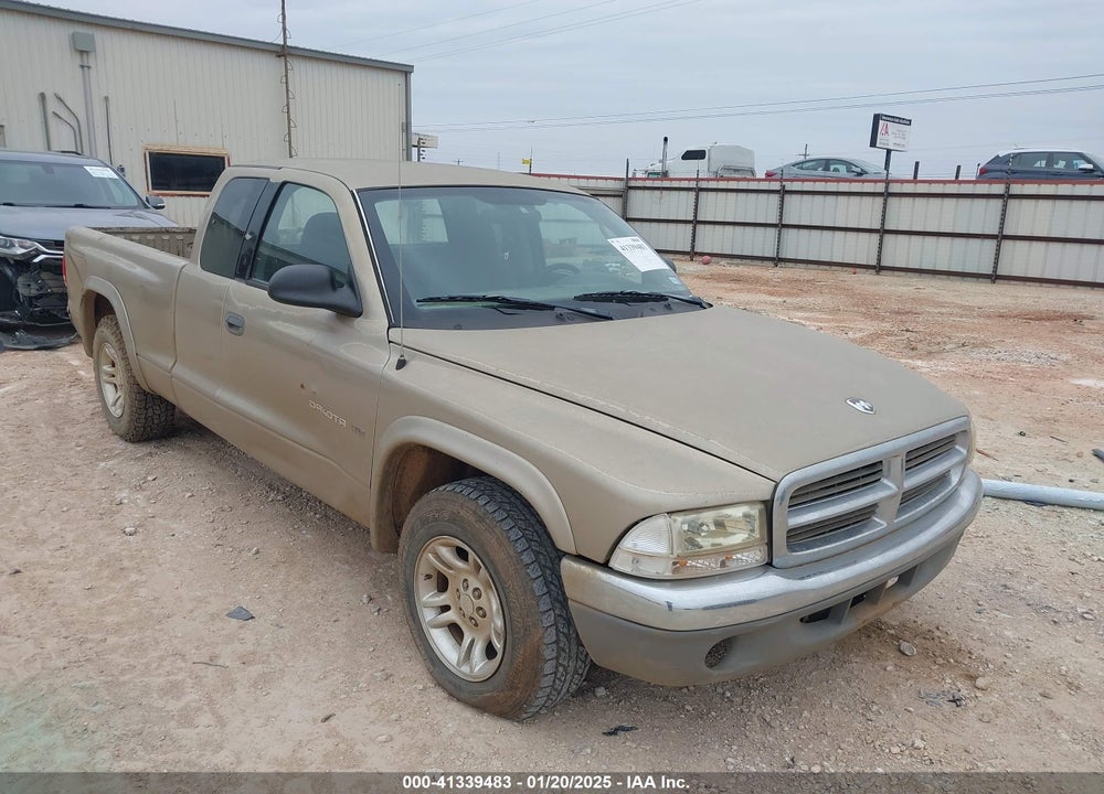 2002 DODGE DAKOTA SLT VIN: 1B7GL42N42S570015