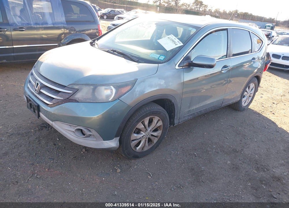 2012 HONDA CR-V EX VIN: 2HKRM4H54CH611191