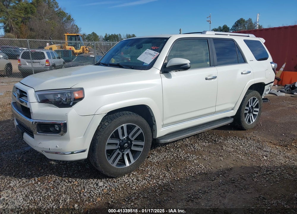 2022 TOYOTA 4RUNNER LIMITED VIN: JTEKU5JR7N6068447