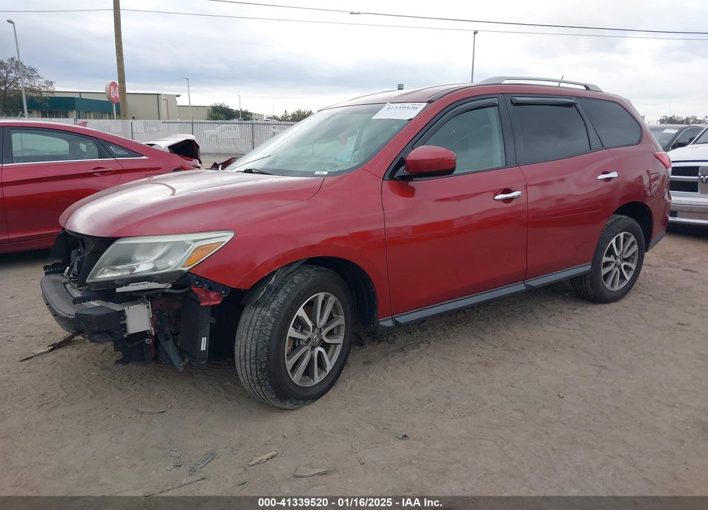 2013 NISSAN PATHFINDER SV VIN: 5N1AR2MM6DC656027