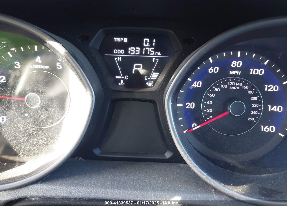 2013 HYUNDAI ELANTRA GLS VIN: 5NPDH4AE1DH384505