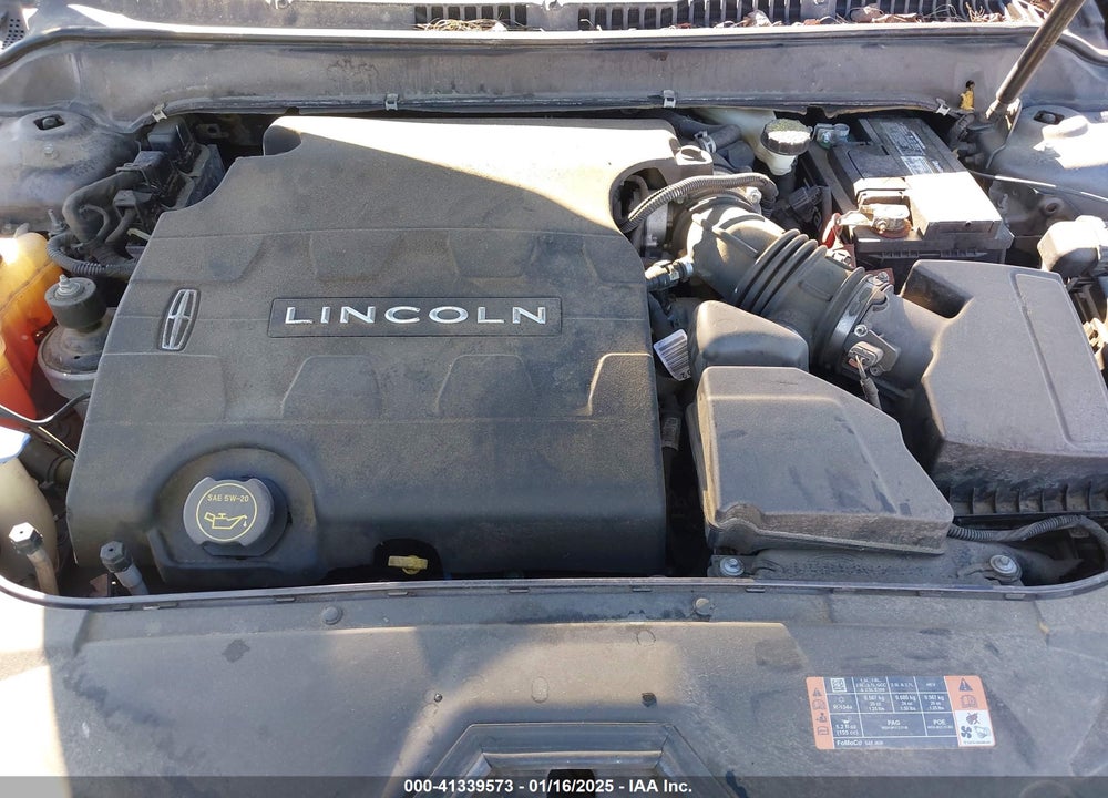 2014 LINCOLN MKZ VIN: 3LN6L2GKXER825454