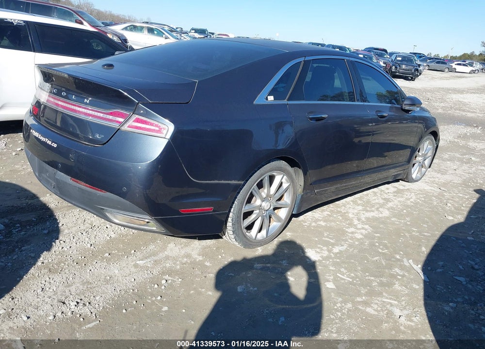 2014 LINCOLN MKZ VIN: 3LN6L2GKXER825454