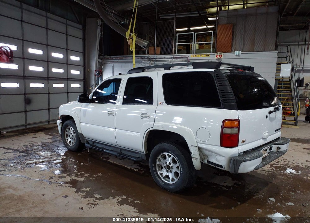 2003 CHEVROLET TAHOE Z71 VIN: 1GNEK13Z83R177144