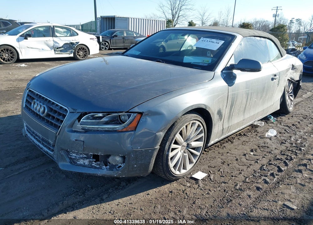 2012 AUDI A5 VIN: WAULFAFH0CN005332