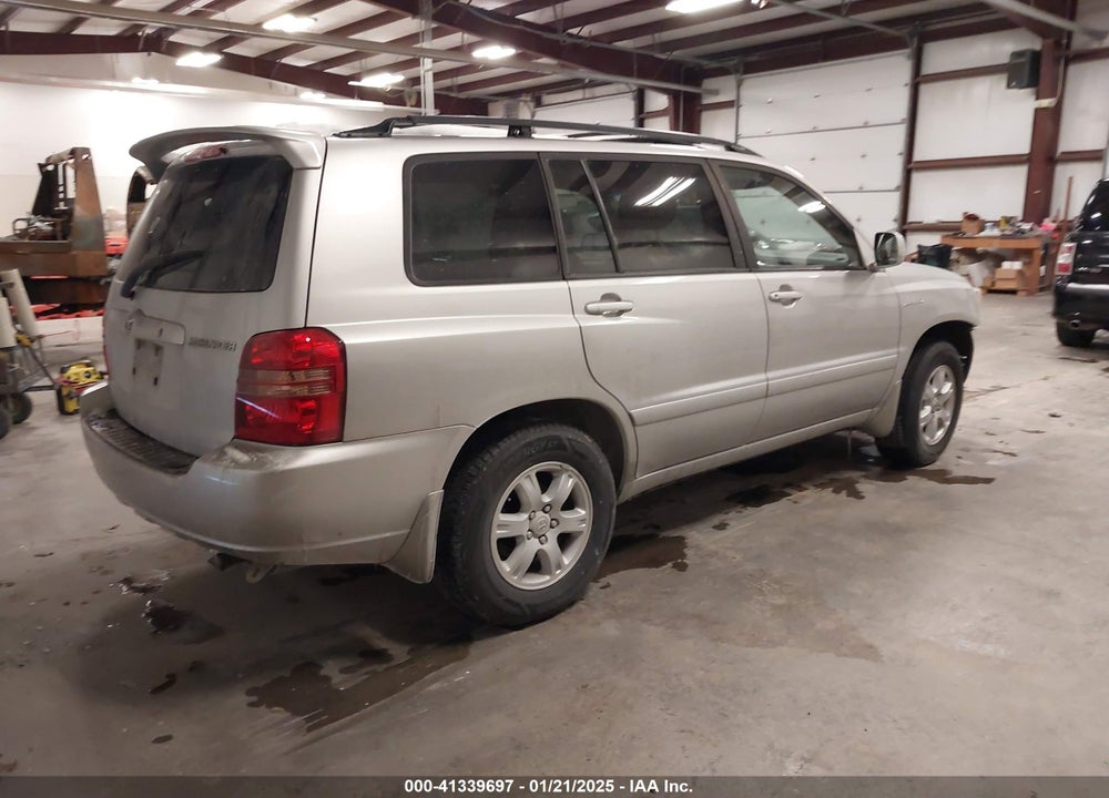 2002 TOYOTA HIGHLANDER LIMITED V6 VIN: JTEGF21A420058059