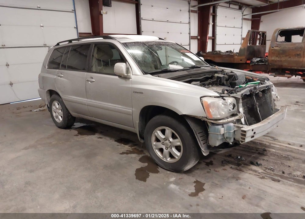 2002 TOYOTA HIGHLANDER LIMITED V6 VIN: JTEGF21A420058059