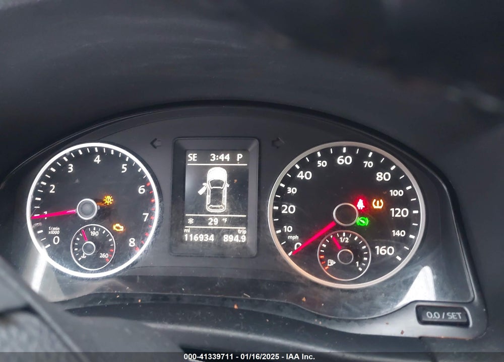 2013 VOLKSWAGEN TIGUAN SE VIN: WVGBV7AX4DW534468