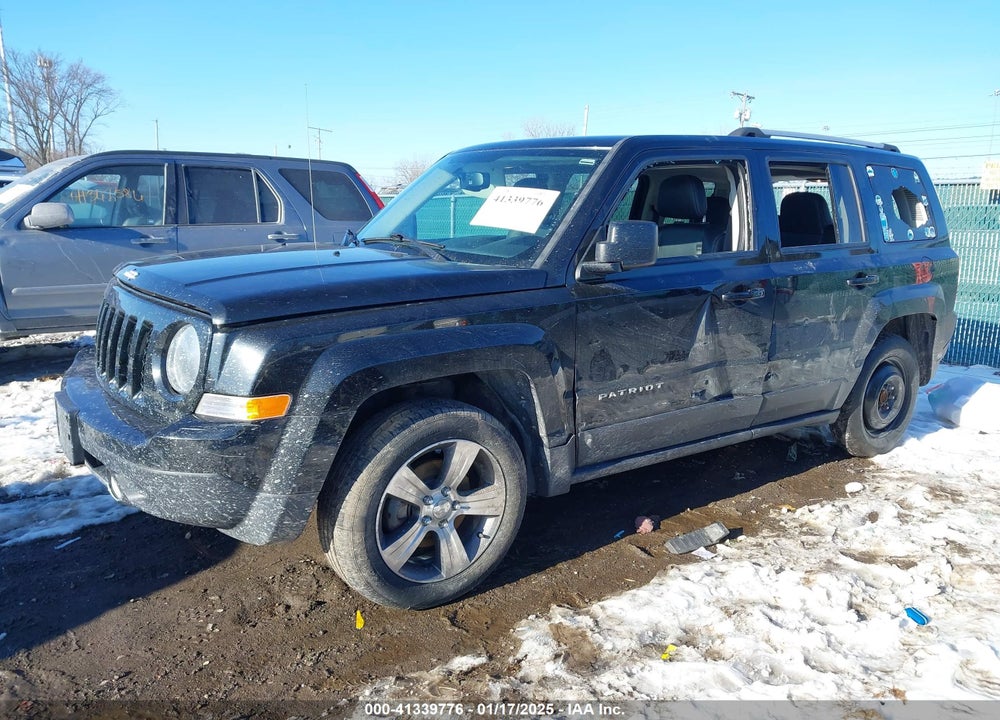 2016 JEEP PATRIOT HIGH ALTITUDE EDITION VIN: 1C4NJPFAXGD711168