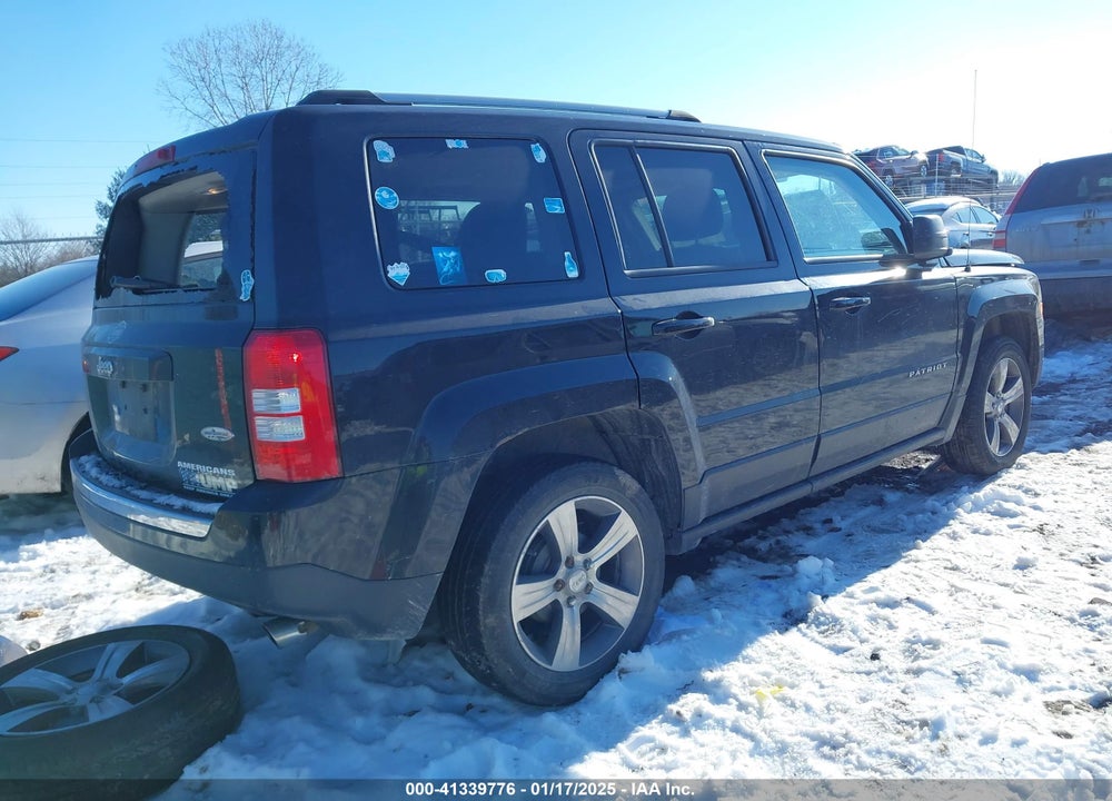 2016 JEEP PATRIOT HIGH ALTITUDE EDITION VIN: 1C4NJPFAXGD711168