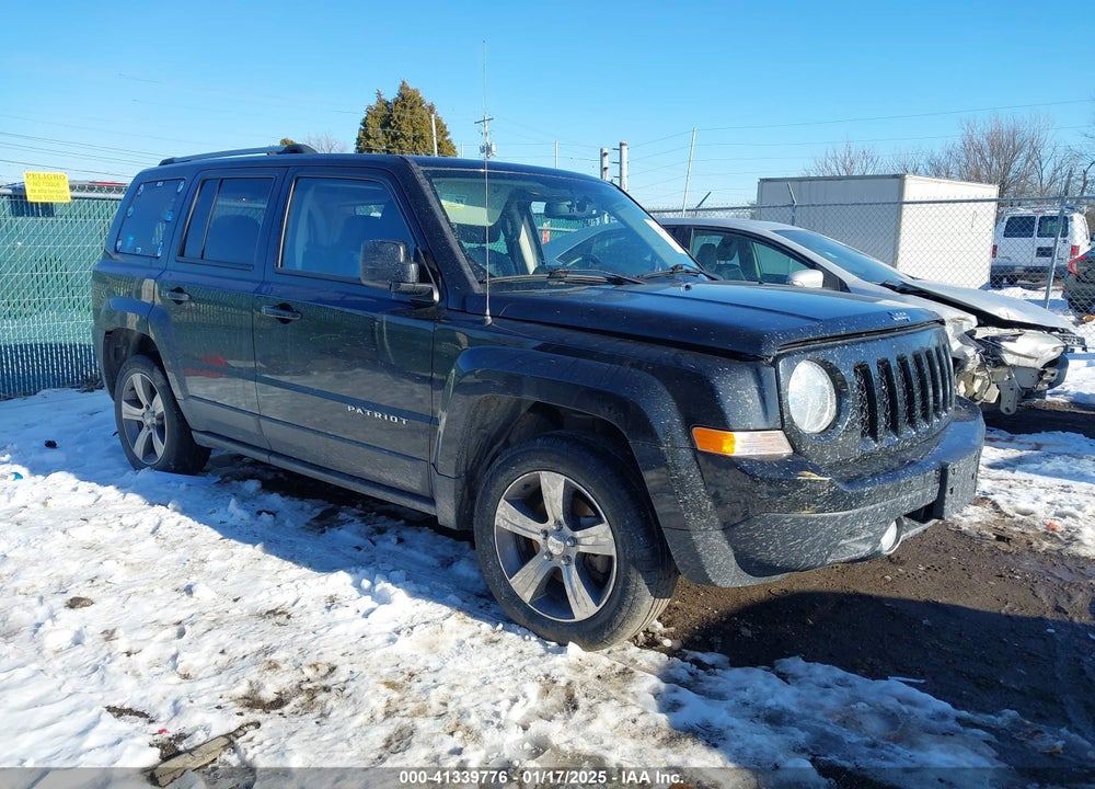 2016 JEEP PATRIOT HIGH ALTITUDE EDITION VIN: 1C4NJPFAXGD711168