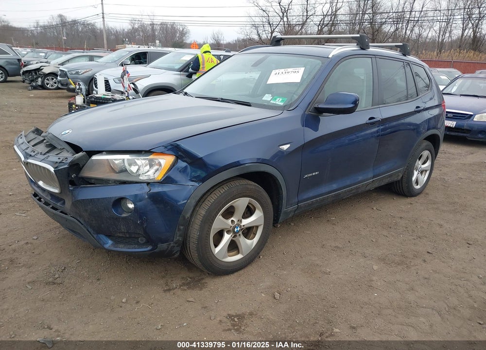 2012 BMW X3 XDRIVE28I VIN: 5UXWX5C53CL723336