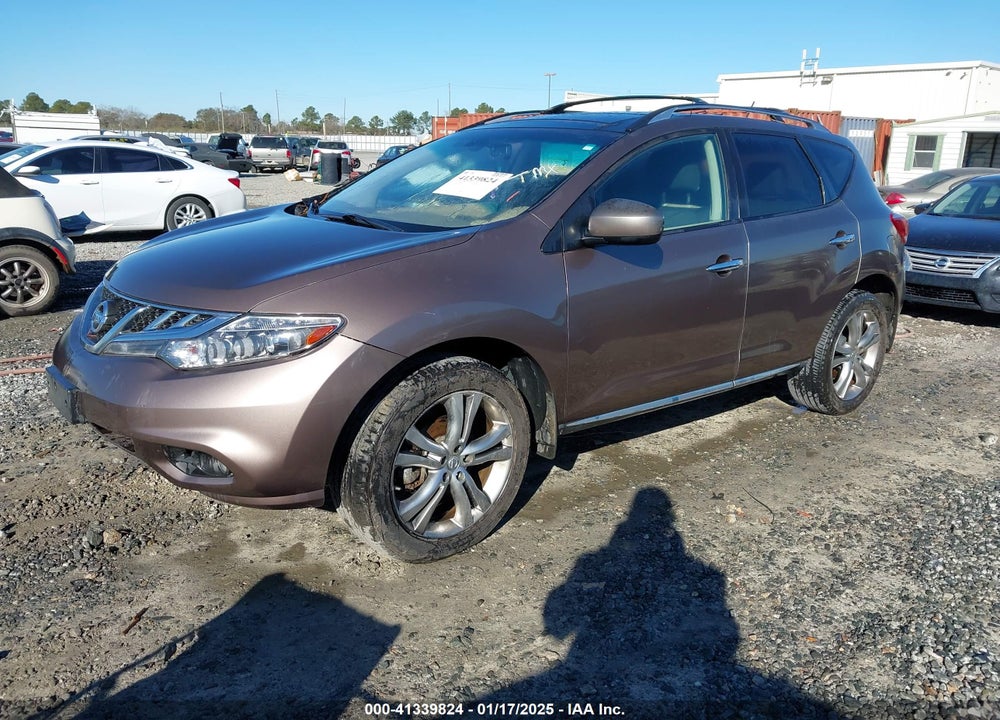 2011 NISSAN MURANO LE VIN: JN8AZ1MU3BW064244