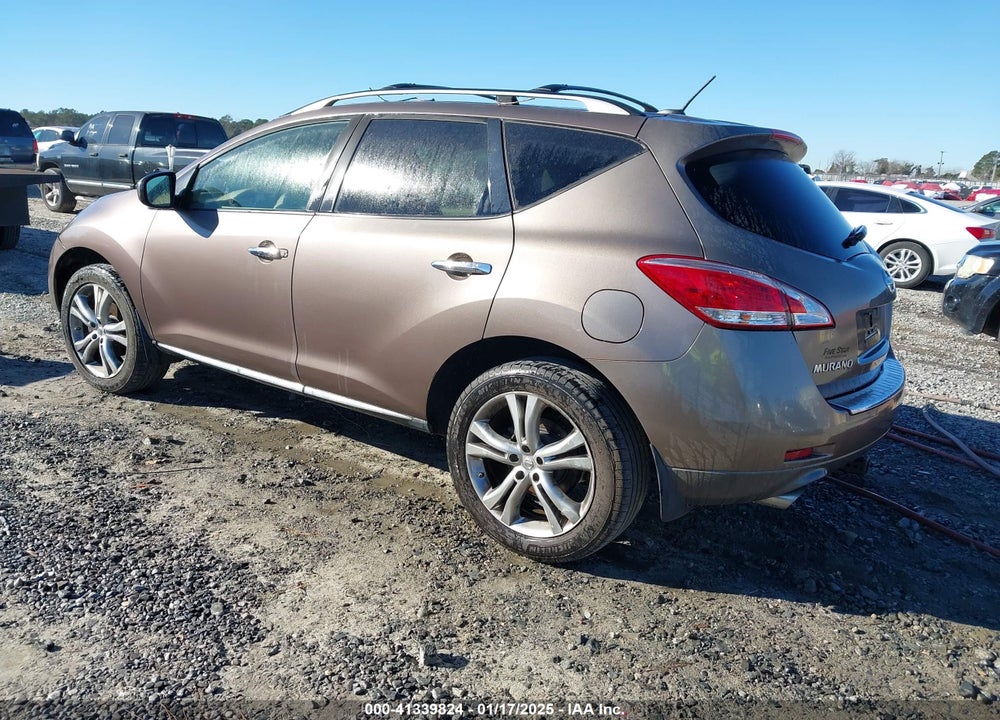 2011 NISSAN MURANO LE VIN: JN8AZ1MU3BW064244