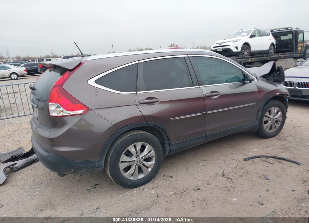 2012 HONDA CR-V EX-L VIN: 5J6RM3H79CL008545