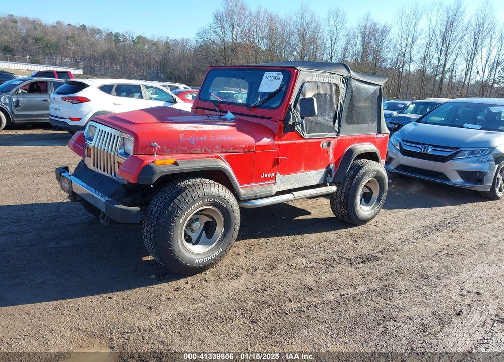1995 JEEP WRANGLER / YJ S/RIO GRANDE VIN: 1J4FY19P8SP241284