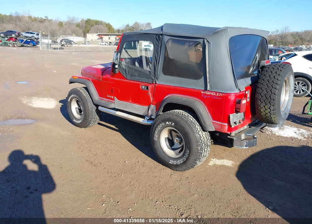 1995 JEEP WRANGLER / YJ S/RIO GRANDE VIN: 1J4FY19P8SP241284