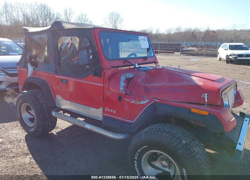 1995 JEEP WRANGLER / YJ S/RIO GRANDE VIN: 1J4FY19P8SP241284