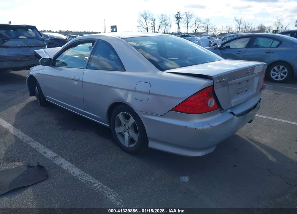 2005 HONDA CIVIC EX VIN: 1HGEM22955L030443