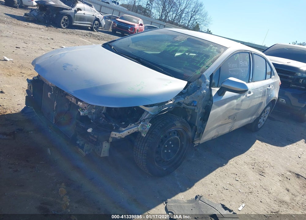 2022 TOYOTA COROLLA VIN: JTDEPMAE0NJ190645
