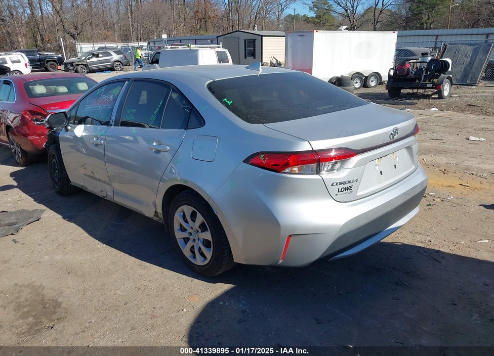 2022 TOYOTA COROLLA VIN: JTDEPMAE0NJ190645