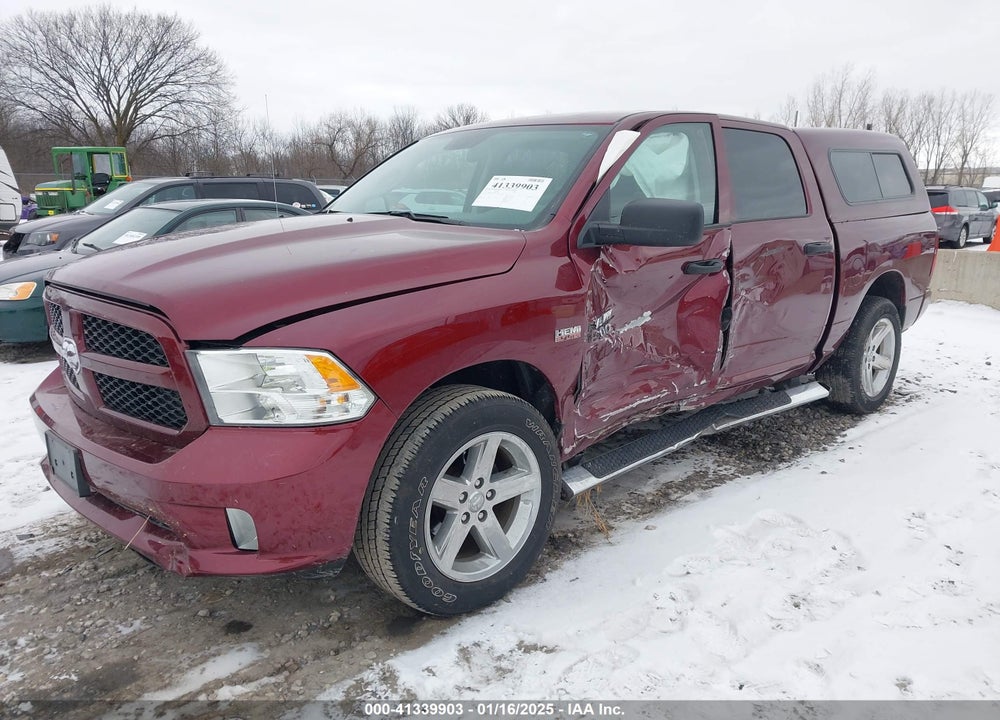 2017 RAM 1500 EXPRESS 4X4 5'7 BOX VIN: 1C6RR7KT0HS625678