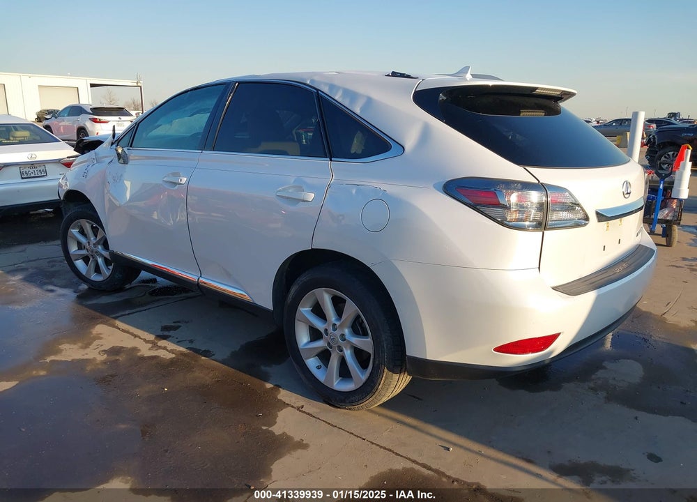 2012 LEXUS RX 350 VIN: 2T2BK1BA8CC124425
