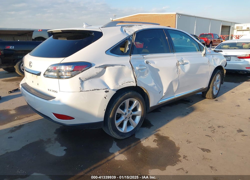2012 LEXUS RX 350 VIN: 2T2BK1BA8CC124425