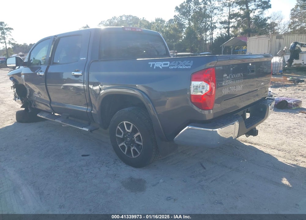 2019 TOYOTA TUNDRA LIMITED 5.7L V8 VIN: 5TFHY5F13KX817143