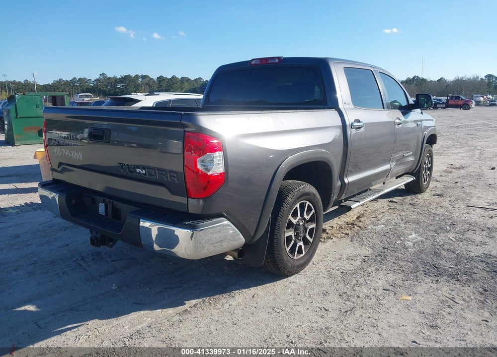 2019 TOYOTA TUNDRA LIMITED 5.7L V8 VIN: 5TFHY5F13KX817143