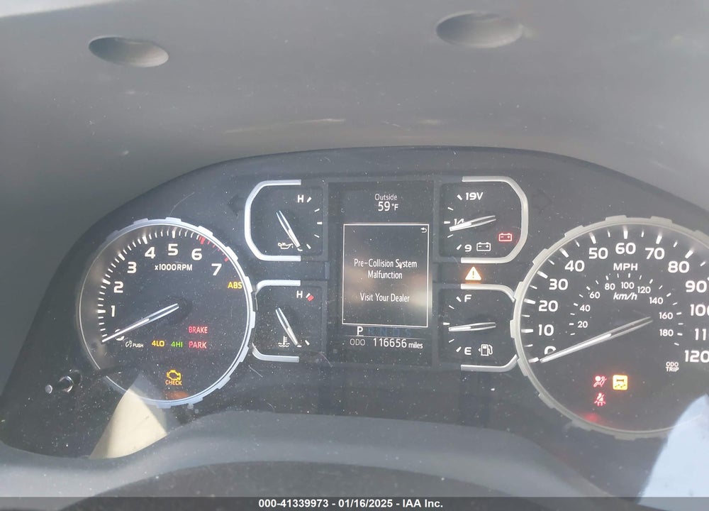 2019 TOYOTA TUNDRA LIMITED 5.7L V8 VIN: 5TFHY5F13KX817143