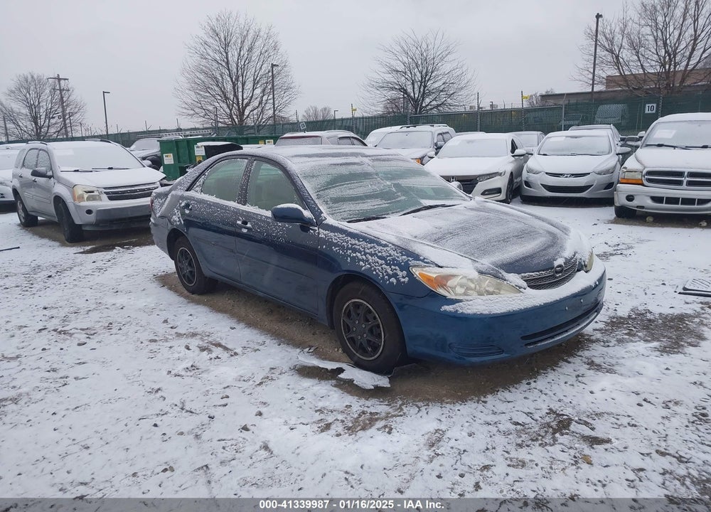 2002 TOYOTA CAMRY LE VIN: 4T1BE32K52U583991