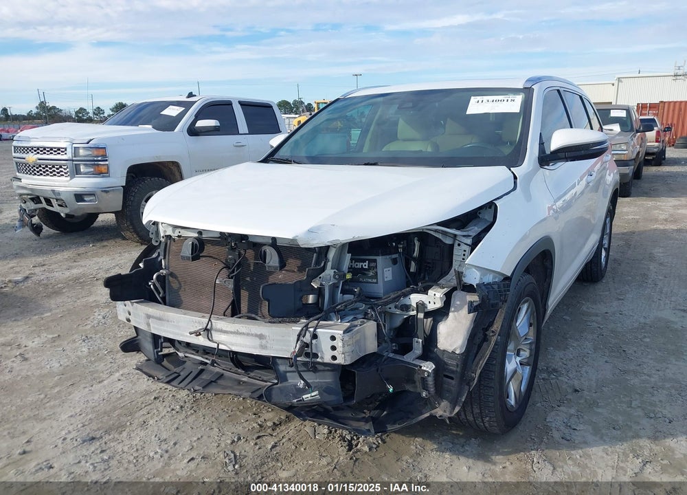2018 TOYOTA HIGHLANDER LIMITED VIN: 5TDYZRFH5JS270396