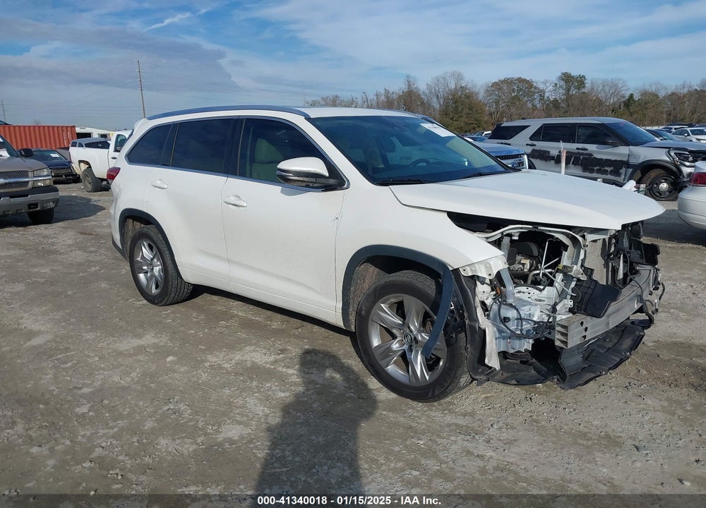 2018 TOYOTA HIGHLANDER LIMITED VIN: 5TDYZRFH5JS270396