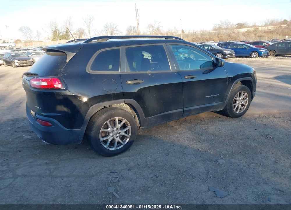 2017 JEEP CHEROKEE SPORT 4X4 VIN: 1C4PJMAS2HW659435
