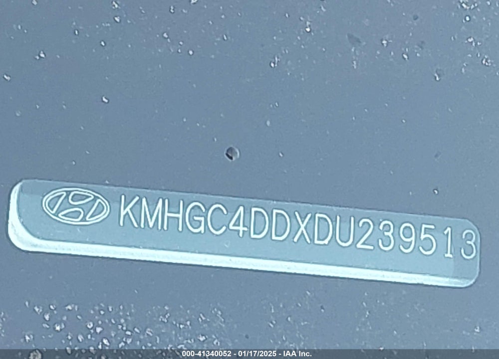 2013 HYUNDAI GENESIS 3.8 VIN: KMHGC4DDXDU239513