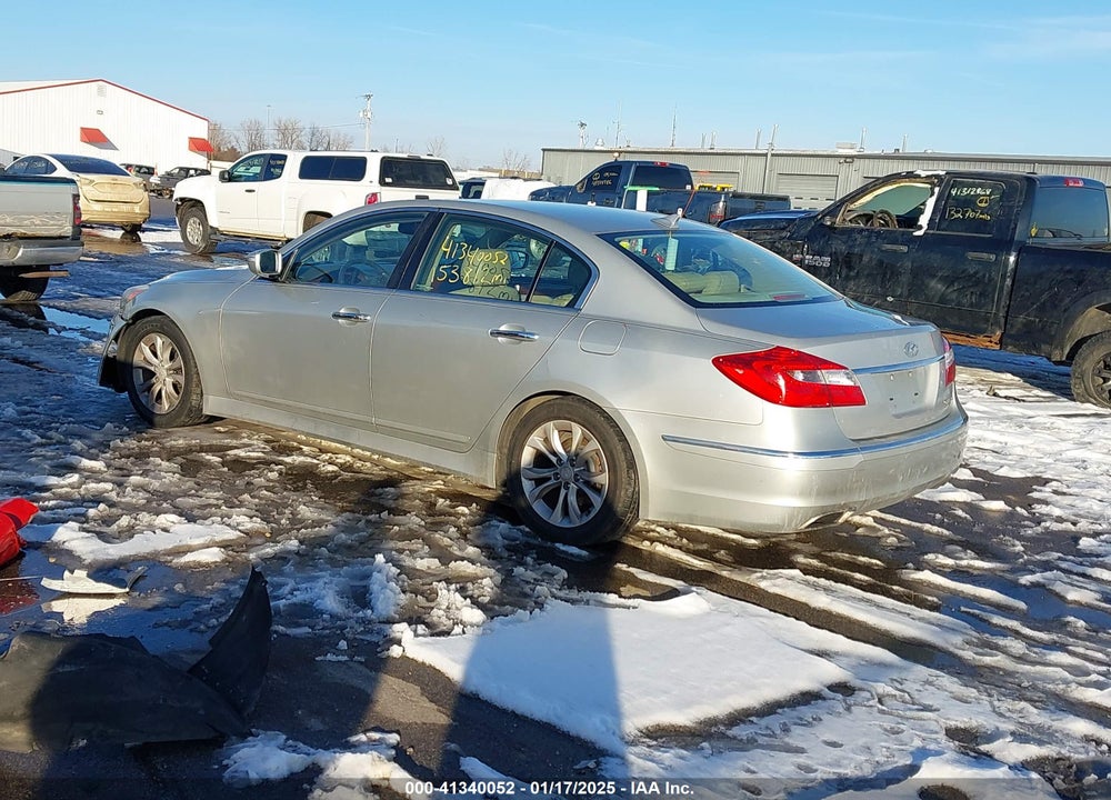 2013 HYUNDAI GENESIS 3.8 VIN: KMHGC4DDXDU239513