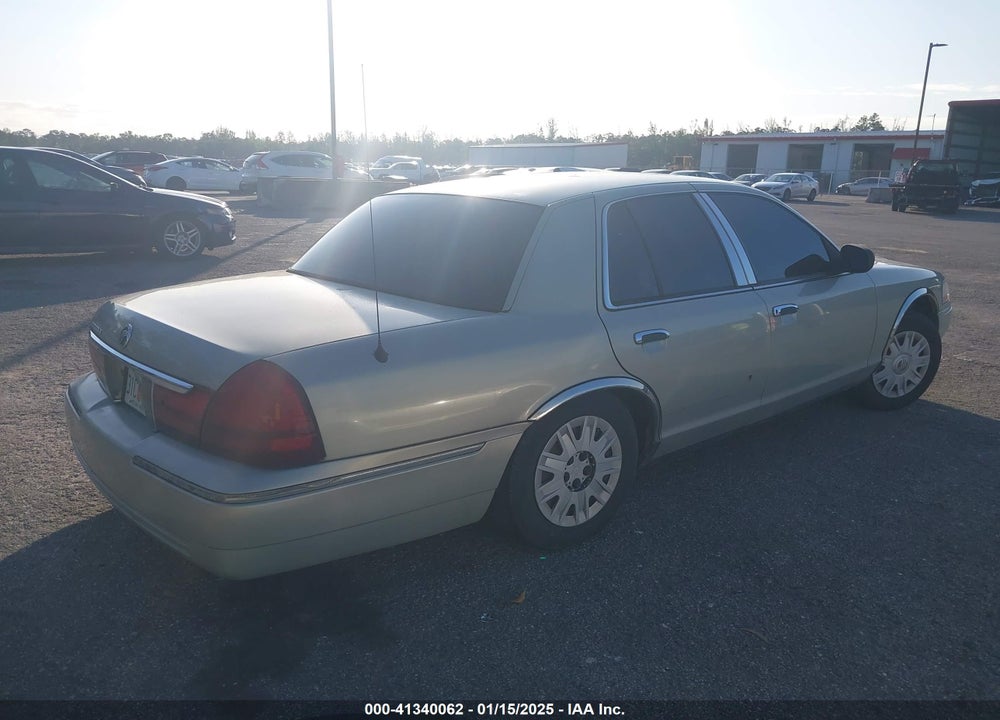 2005 MERCURY GRAND MARQUIS GS VIN: 2MEFM74W95X670093
