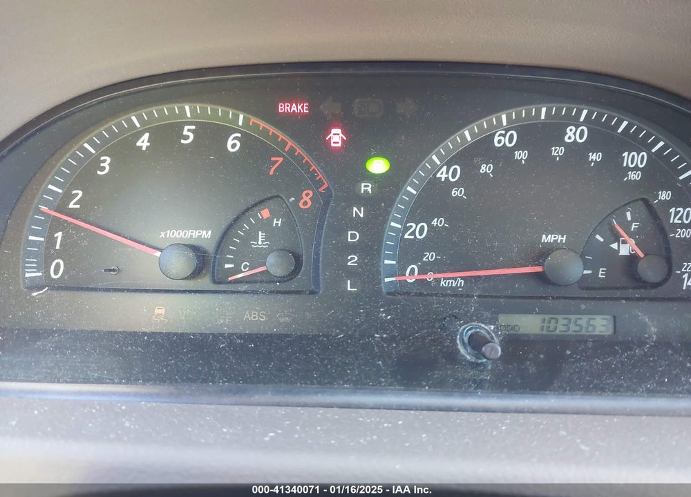 2003 TOYOTA CAMRY XLE VIN: 4T1BE32K43U123903
