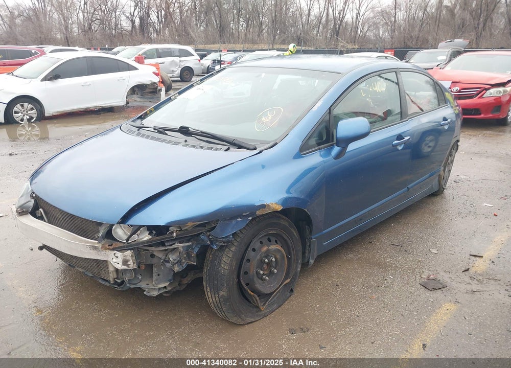 2010 HONDA CIVIC LX VIN: 2HGFA1F5XAH563698