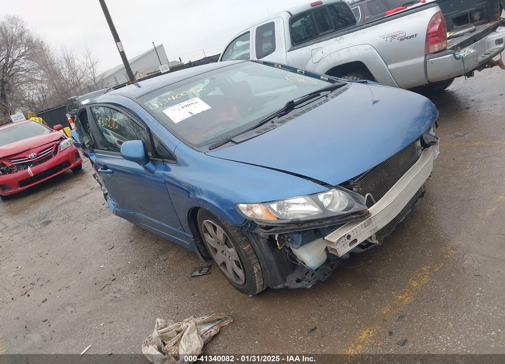 2010 HONDA CIVIC LX VIN: 2HGFA1F5XAH563698