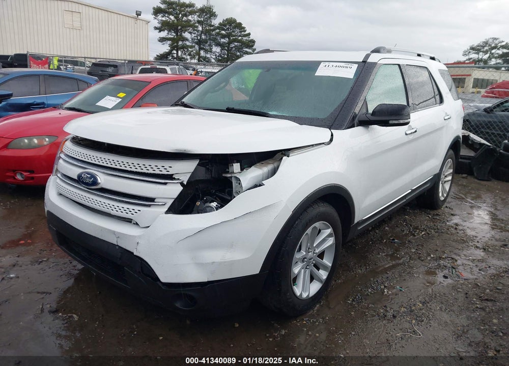 2013 FORD EXPLORER XLT VIN: 1FM5K7D81DGC89908
