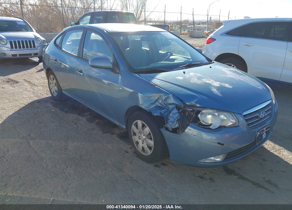 2007 HYUNDAI ELANTRA GLS/LIMITED/SE VIN: KMHDU46D67U155836