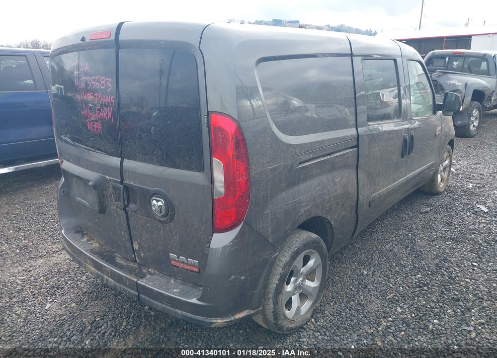 2018 RAM PROMASTER CITY SLT VIN: ZFBERFBB9J6J94445