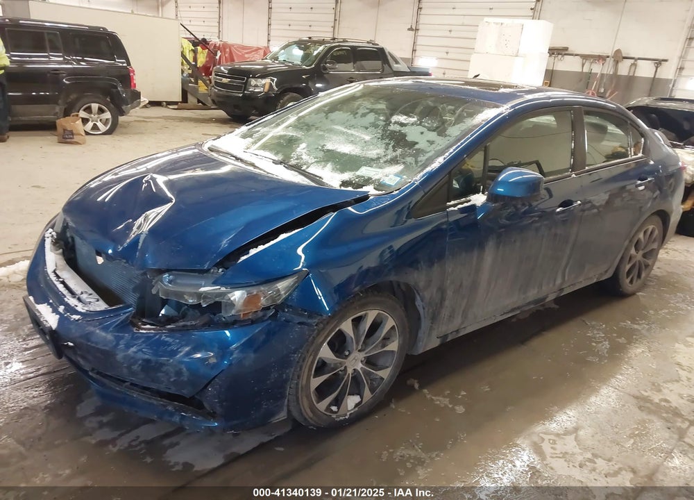 2013 HONDA CIVIC VIN: 2HGFB6E53DH701193